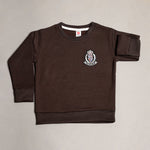 Load image into Gallery viewer, Royal Crest Brown Sweatshirt front view