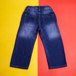 Load image into Gallery viewer, Dark Blue Patch Pocket Pants back view