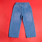 Load image into Gallery viewer, Light Blue Patch Pocket Pants back view