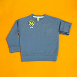 Load image into Gallery viewer, Little Dino Ice Blue Full-Sleeves Tee