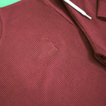 Load image into Gallery viewer, Little Dino Maroon Waffle PJs – photo 3