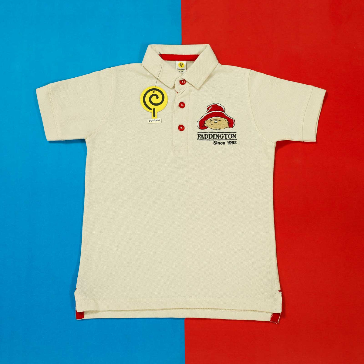 Paddington pastel cream polo