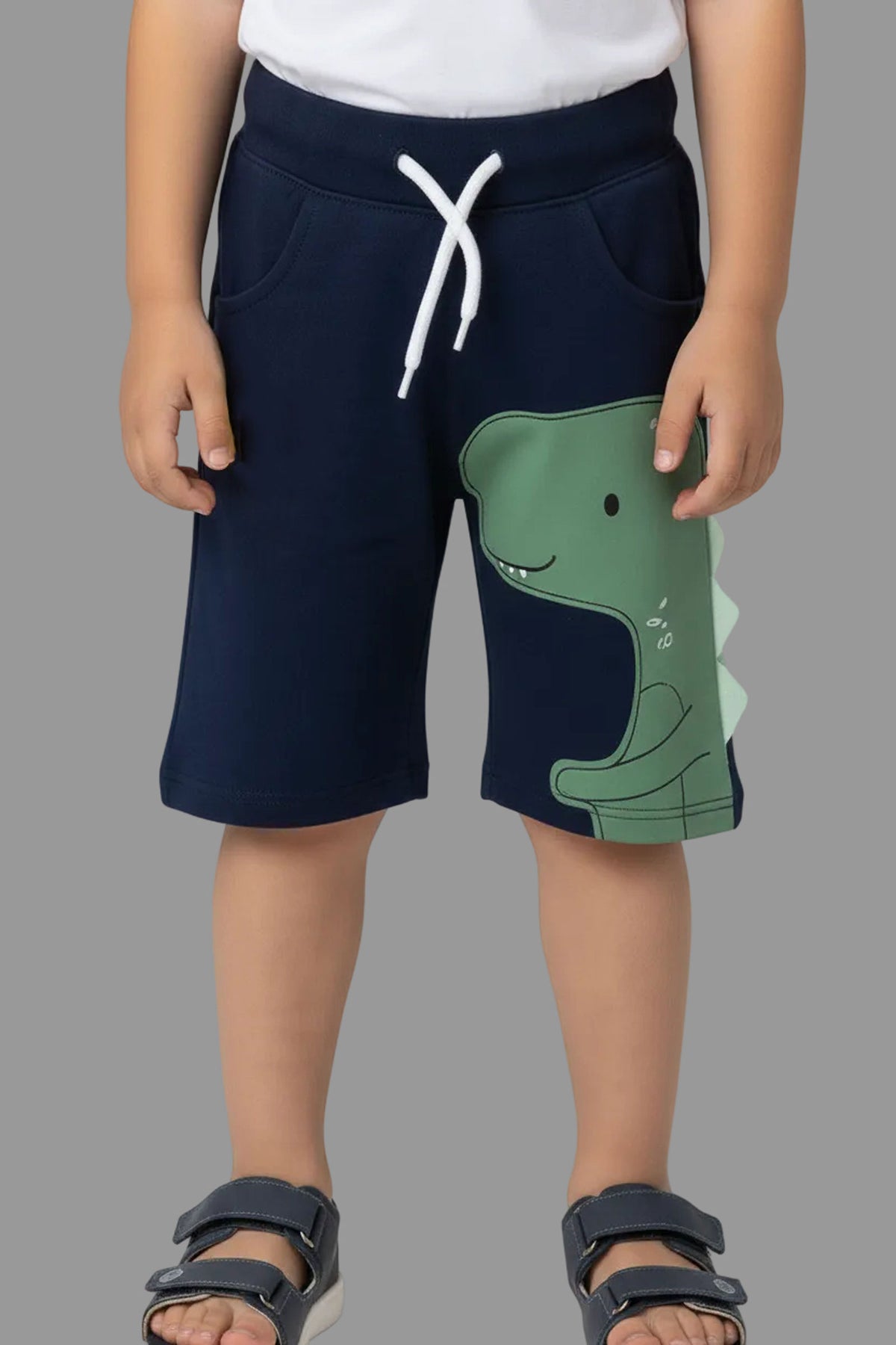 Dino navy shorts