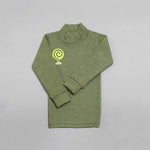 Load image into Gallery viewer, F17 Moss Green Melange High Neck