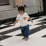 Load image into Gallery viewer, Let's Move Together Off-White Tee
