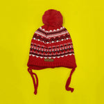 Load image into Gallery viewer, Merino Pom-Pom Beanie 1-2 Yr