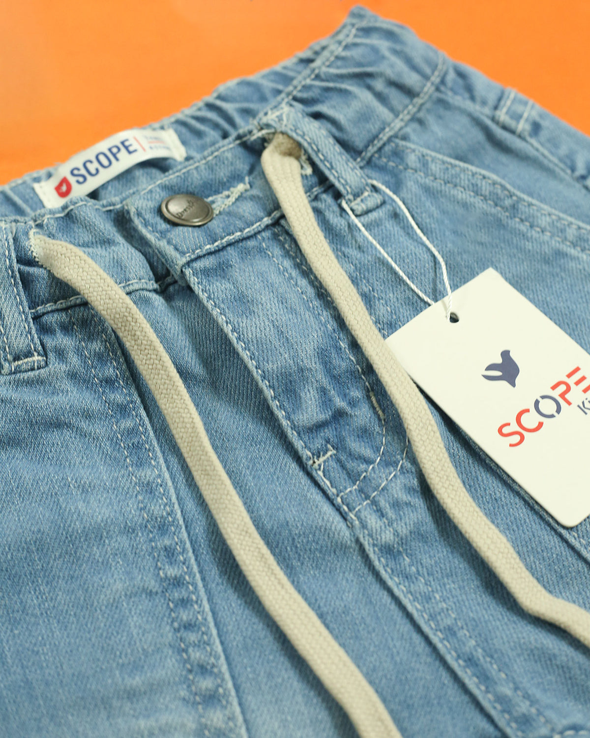 Light blue baggy pants