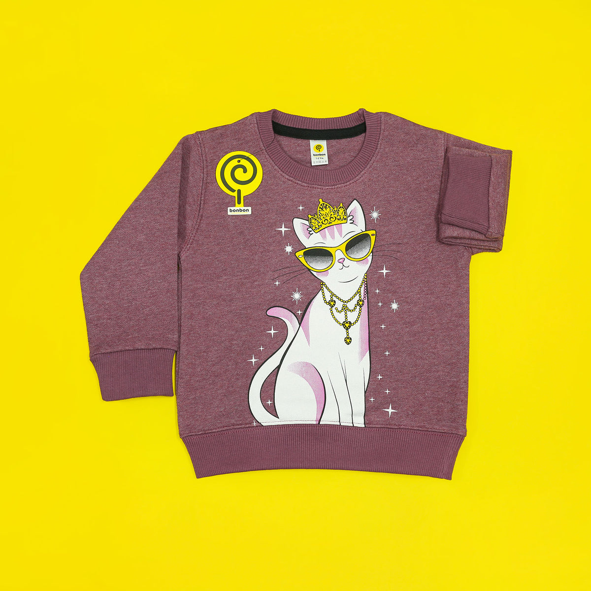 Royal feline hibiscus tracksuit