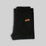 Load image into Gallery viewer, Black Wide-Leg Front Stitch Trouser