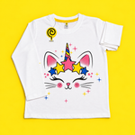 Load image into Gallery viewer, Unicorn-Cat Full-Sleeves PJs