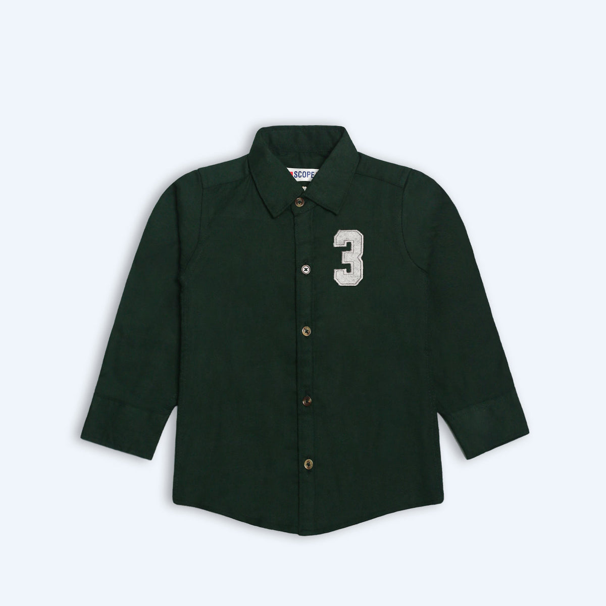 Green casual shirt