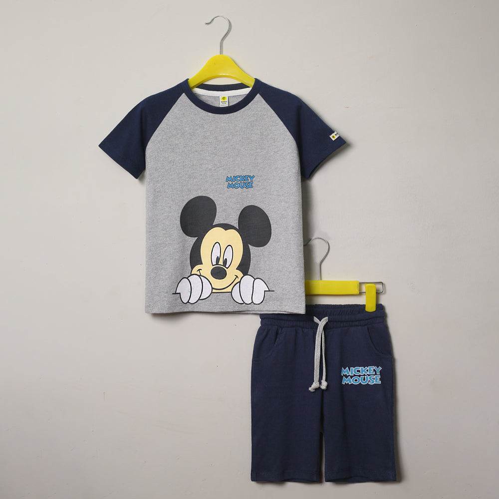 Mickey raglan set