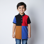 Load image into Gallery viewer, Colorblock Polo