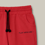 Load image into Gallery viewer, Play With Me White&Red Twinset