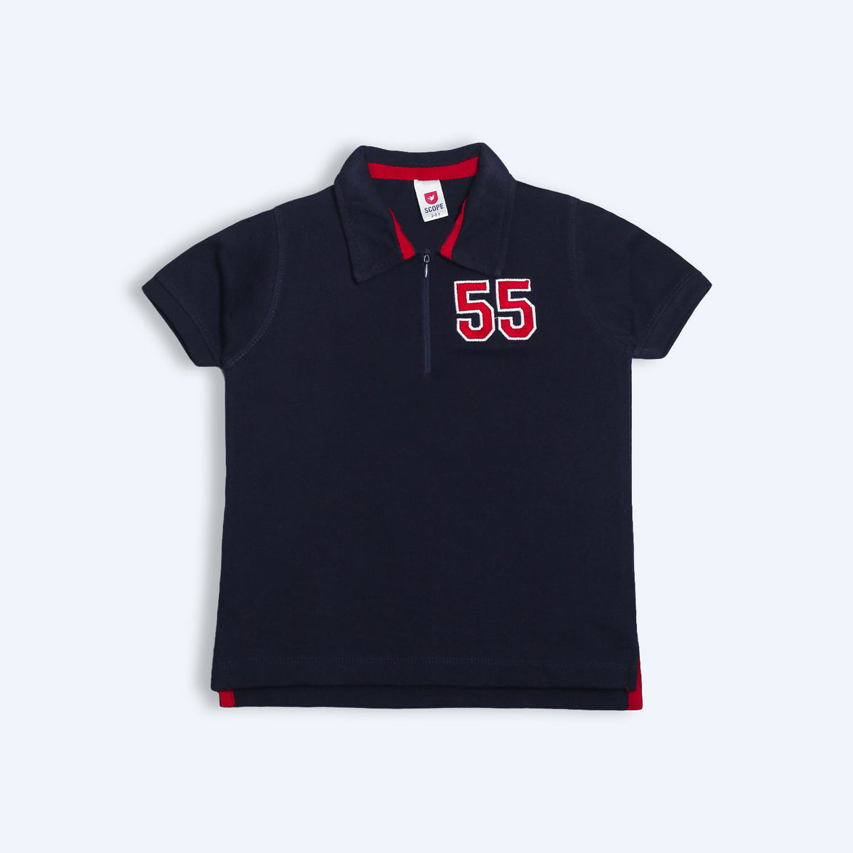 55 navy polo