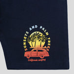 Load image into Gallery viewer, Sunsets Navy Twinset