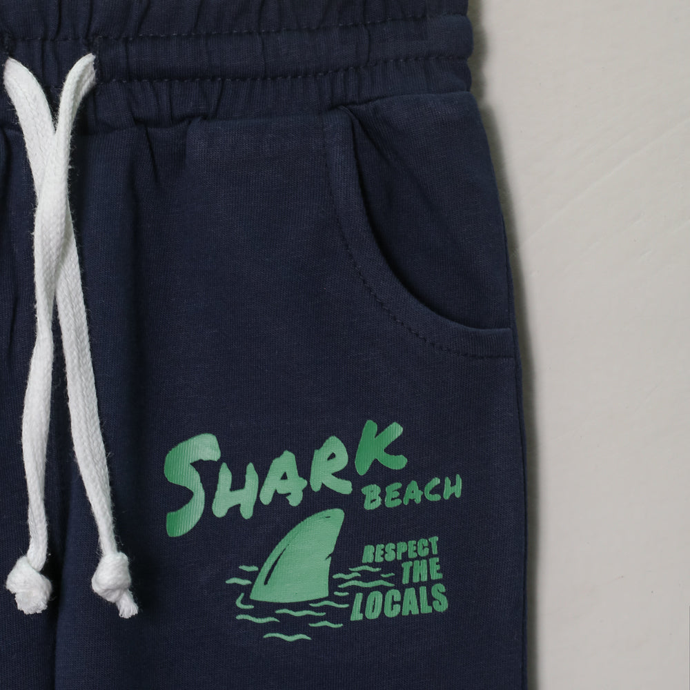 Shark navy shorts