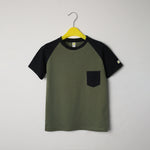 Load image into Gallery viewer, Olive Raglan Set