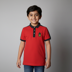 Load image into Gallery viewer, Pineapple Red Polo