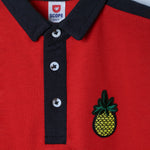 Load image into Gallery viewer, Pineapple Red Polo
