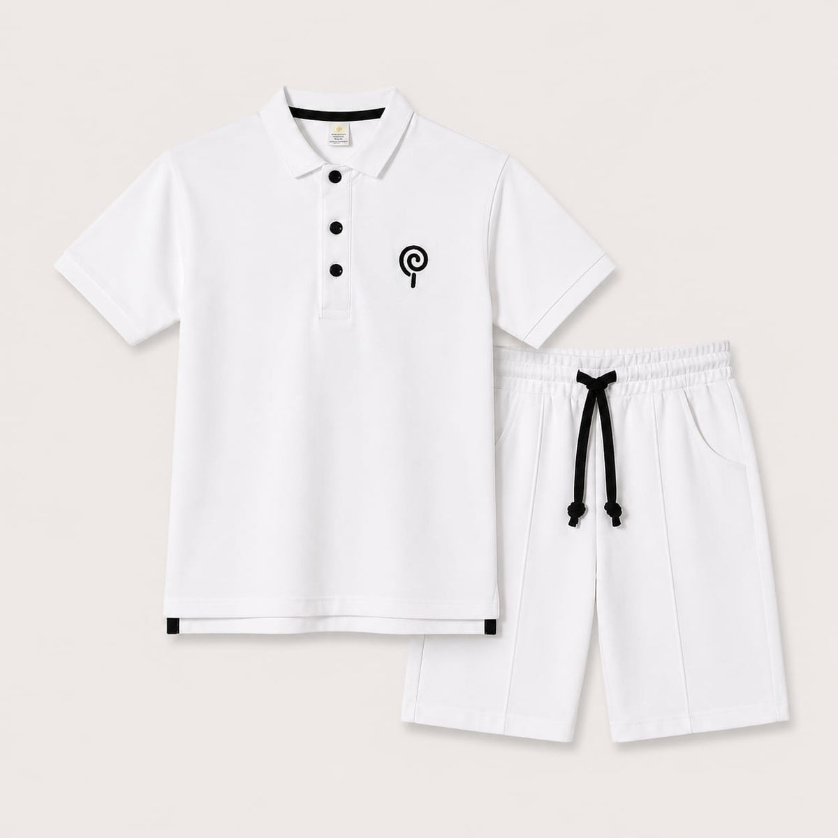 White polo set