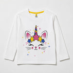 Load image into Gallery viewer, Unicorn-Cat Full-Sleeves PJ's
