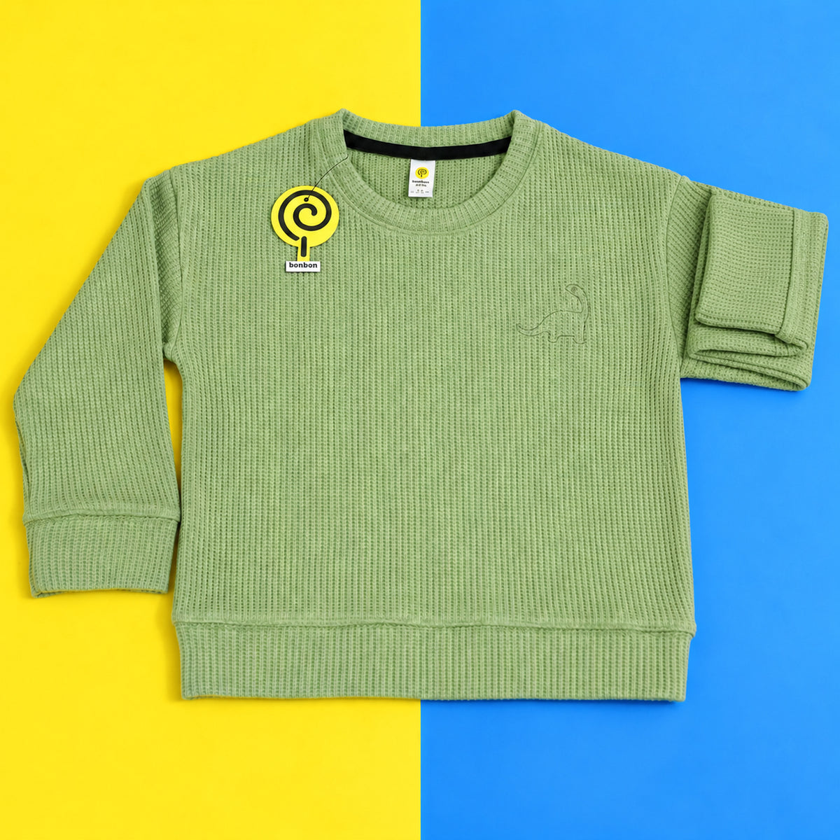 Little dino asparagus full sleeves tee