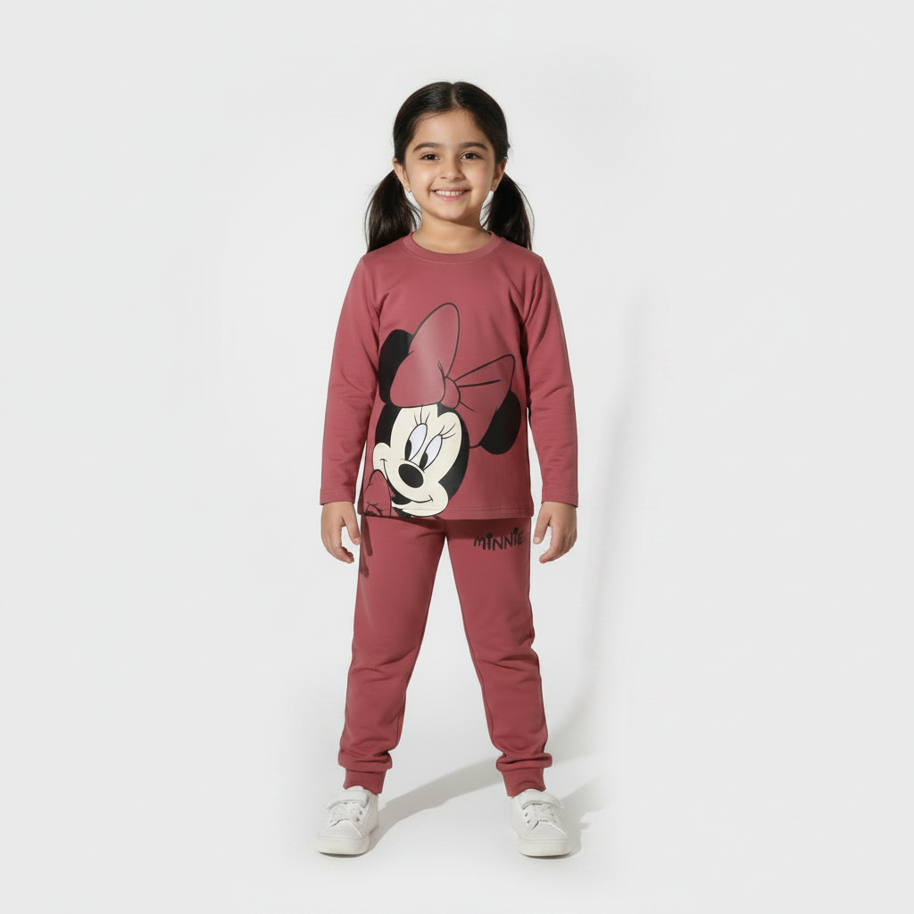 Minnie Bubble Gum Full-Sleeves PJ's