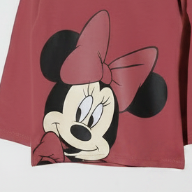 Minnie Bubble Gum Full-Sleeves PJs