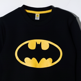Batman Black Sweatshirt Set
