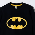 Load image into Gallery viewer, Batman Black Sweatshirt Set
