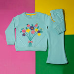 Load image into Gallery viewer, Bloom &amp; Bow Sweatshirt Set
