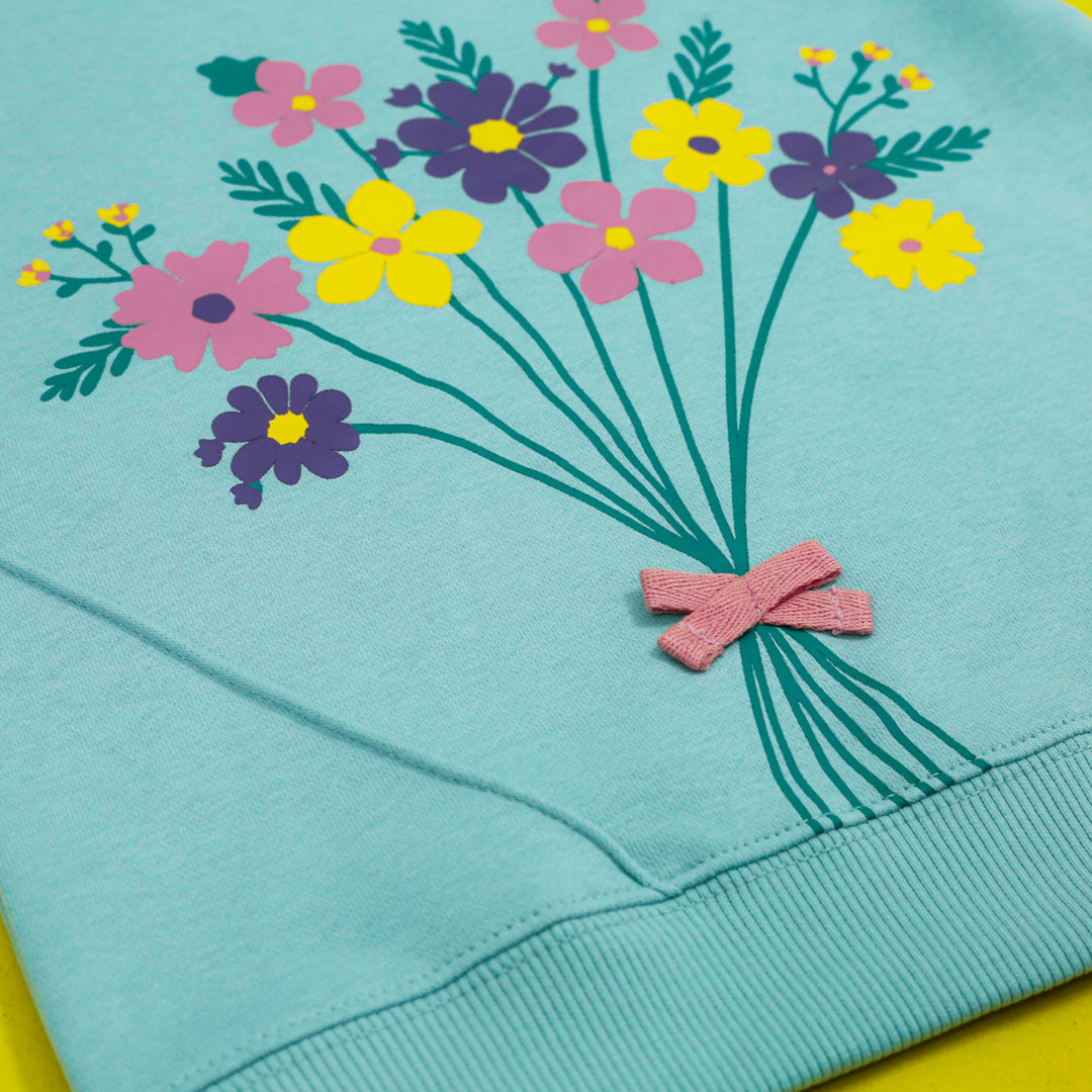 Bloom & Bow Sweatshirt Set