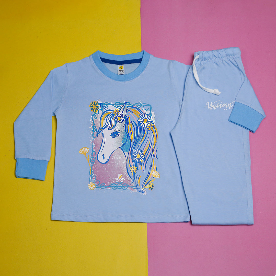 Unicorn Full-Sleeves PJs