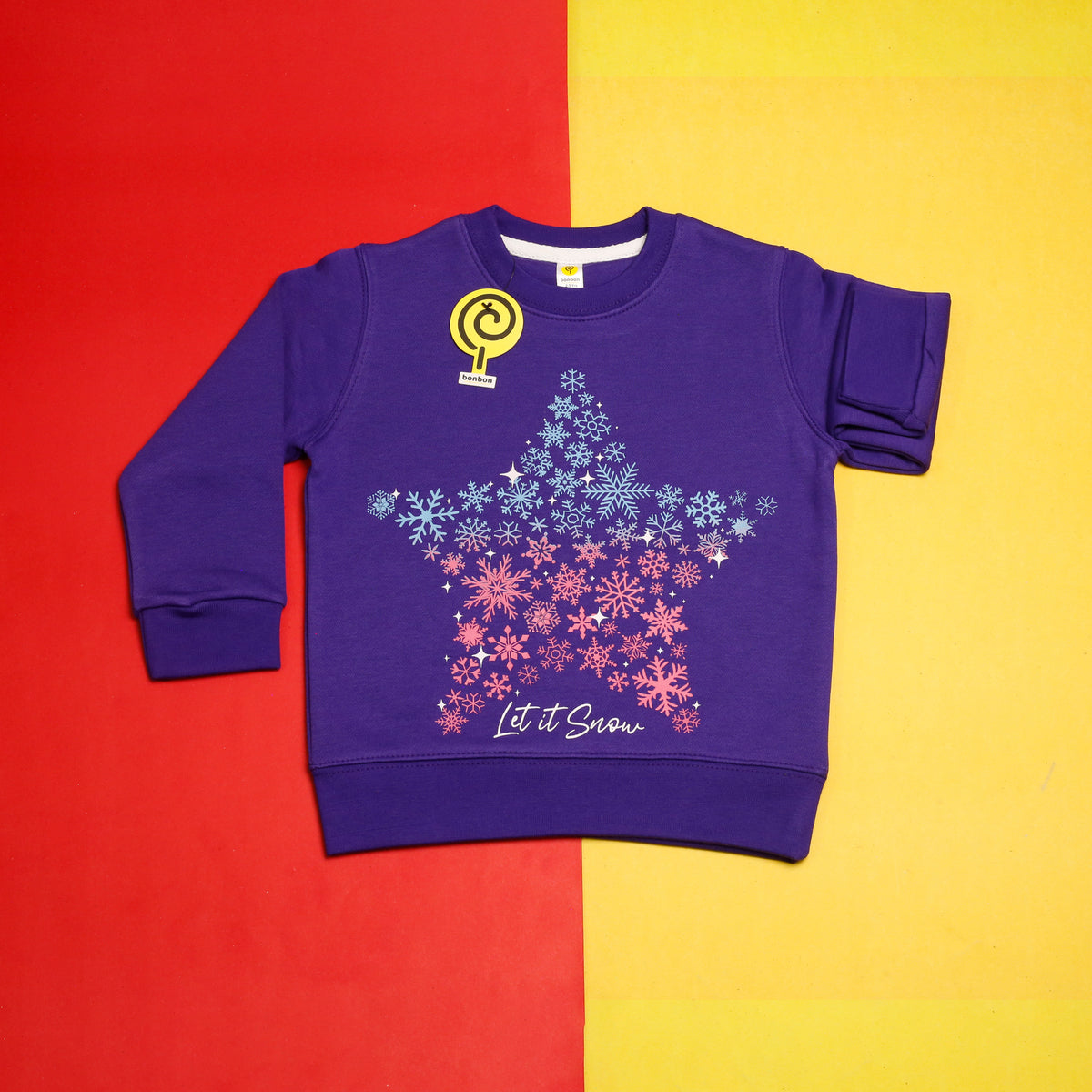 Let it snow sweatshirt set