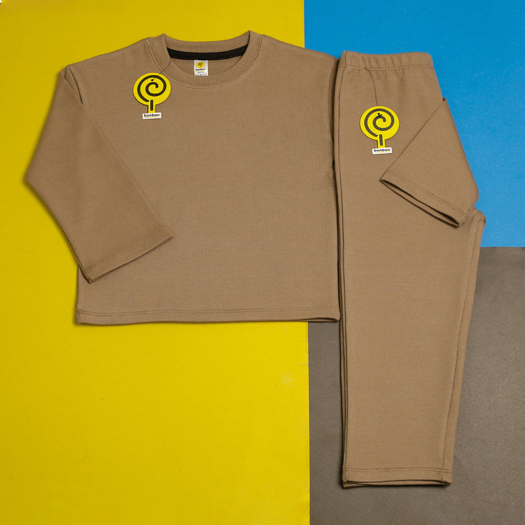 Tortilla Brown Rib Co-ord