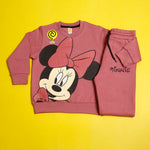 Load image into Gallery viewer, Minnie Bubble Gum Tracksuit
