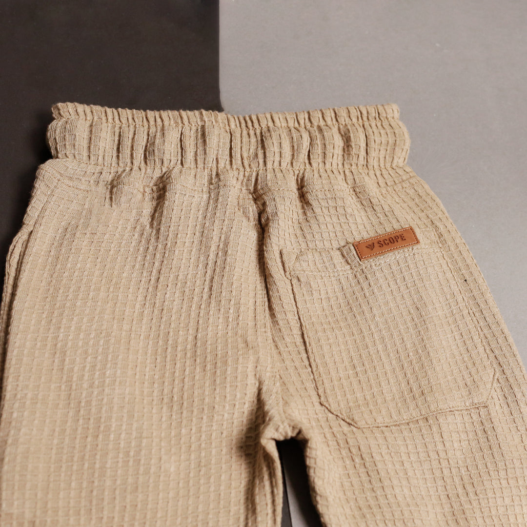 Skin Waffle Knit Polo Set – photo 5