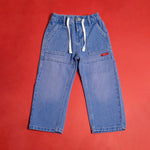 Load image into Gallery viewer, Light Blue Patch Pocket Pants front view
