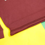 Load image into Gallery viewer, Little Dino Maroon Waffle PJs – photo 4
