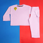Load image into Gallery viewer, Pale Purple Rib Co-ord
