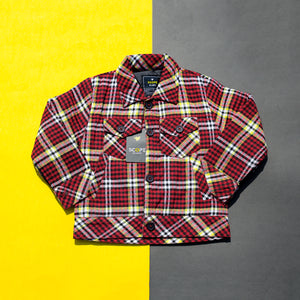 Red & Yellow Checkered Falalen Jacket