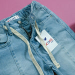 Load image into Gallery viewer, Light-Blue Baggy Pants V2
