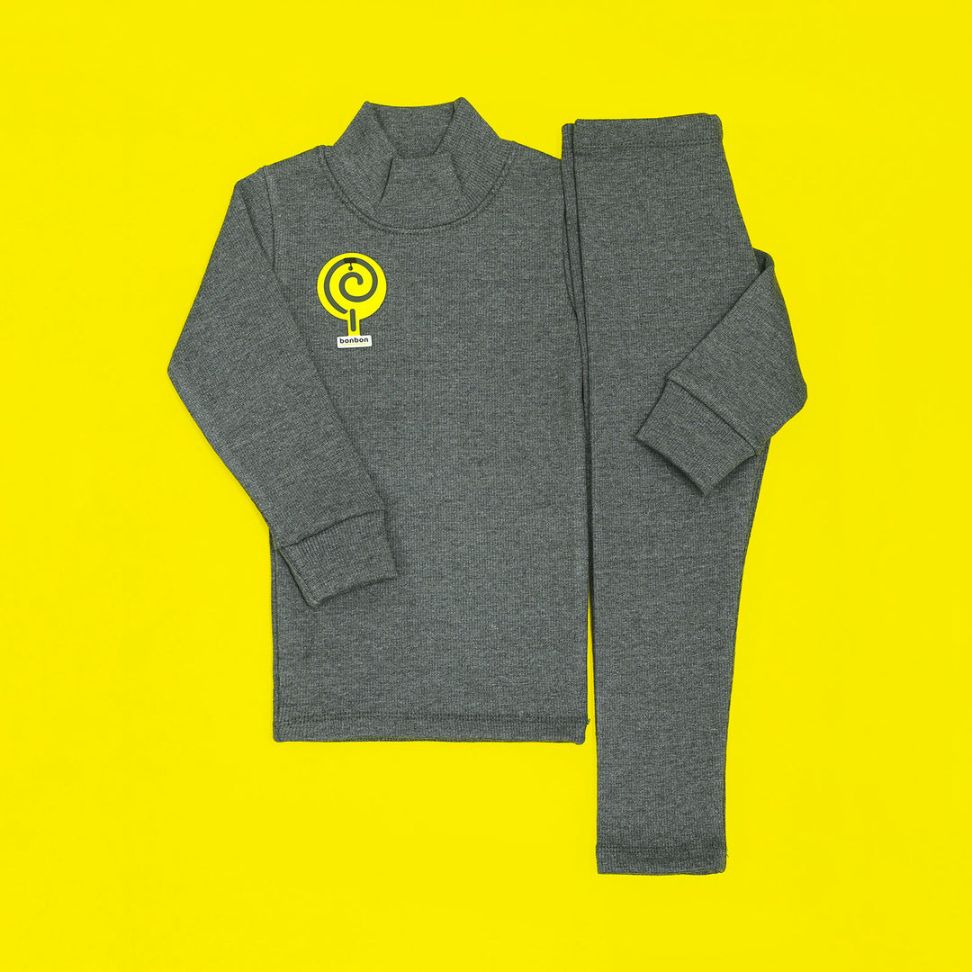 F42 Dark Heather Grey Melange Thermal