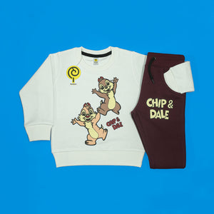 Chip & Dale White Tracksuit