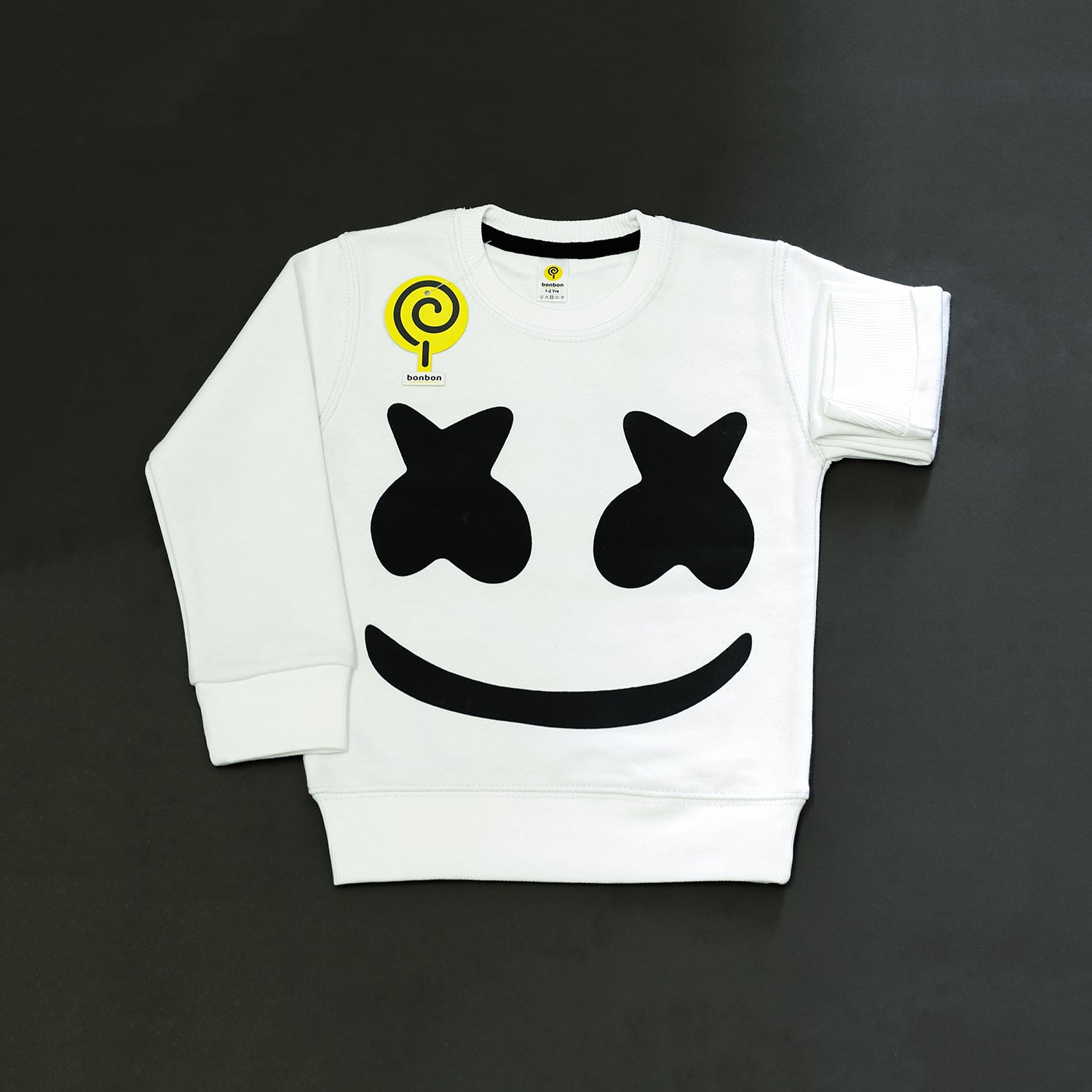 Marshmello White Sweatshirt