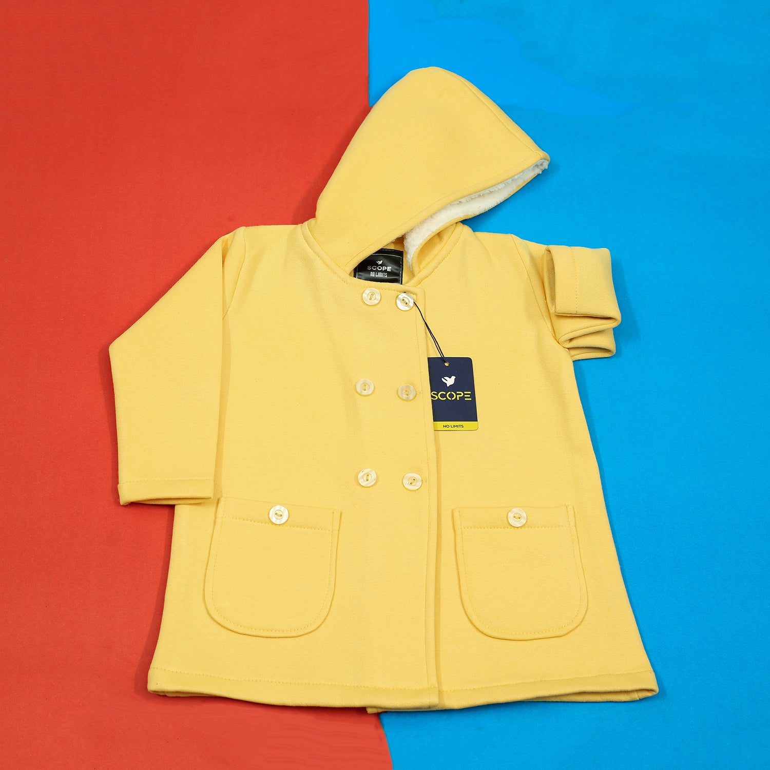 Lemon Yellow Long Coat