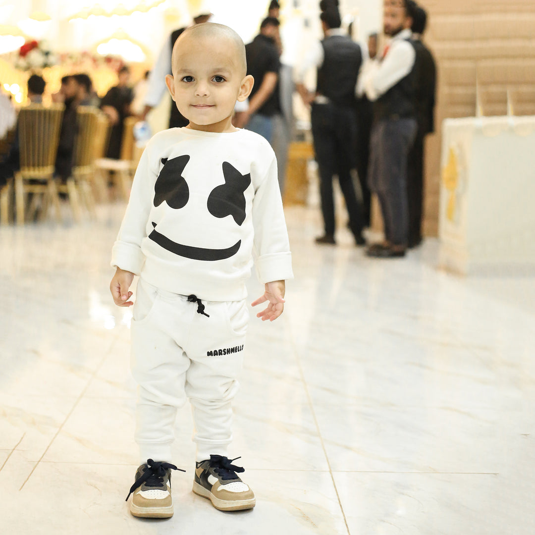 Marshmello White Tracksuit