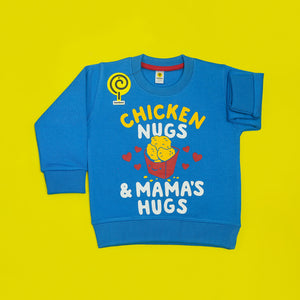 Chicken Nugs Royal Blue Sweatshirt