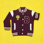Load image into Gallery viewer, Maroon Varsity Jacket

